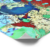 Party Lichen Poster (Ecke)