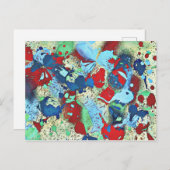 Party Lichen Postkarte (Vorne/Hinten)