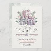 Party Lieblings-Dinge Einladung (Vorne/Hinten)