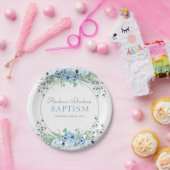 Party liefert Tellerware Taufe Baby Boy Pappteller (Party)