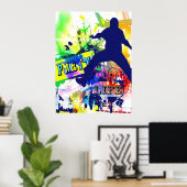 Party Life Poster (Heimbüro)