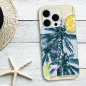 Party Lights Cocktails Diskothek Ball Palmes on Ye Case-Mate iPhone Hülle