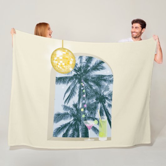 Party Lights Cocktails Diskothek Ball Palmes on Ye Fleecedecke (Beispiel)