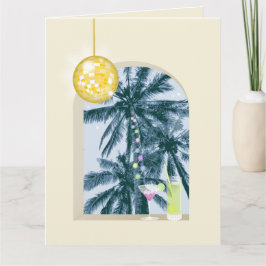 Party Lights Cocktails Diskothek Ball Palmes on Ye Karte