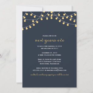 Party Lights Party Einladung