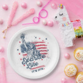 Party like It is 1776, 4. Juli, USA Flag, Amer Pappteller (Party)