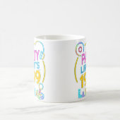 Party Like It’s 1999®™ – Neon Soundtrack Kaffeetasse (Mittel)