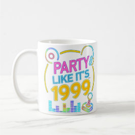 Party Like It’s 1999®™ – Neon Soundtrack Kaffeetasse