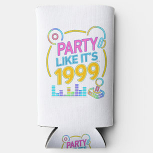 Party Like It’s 1999®™ – Neon Soundtrack Selters Dosenkühler
