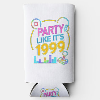 Party Like It’s 1999®™ – Neon Soundtrack Selters Dosenkühler