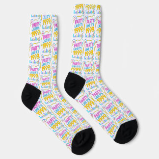 Party Like It’s 1999®™ – Neon Soundtrack  Socken