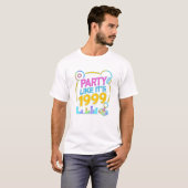 Party Like It’s 1999®™ – Neon Soundtrack  T-Shirt (Vorne ganz)