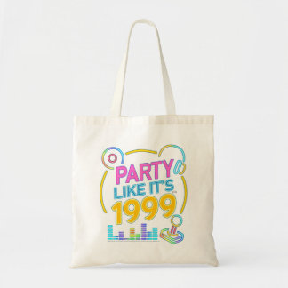 Party Like It’s 1999®™ – Neon Soundtrack Tragetasche