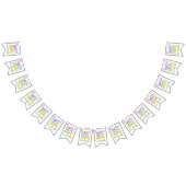 Party Like It’s 1999®™ – Neon Soundtrack Wimpelkette (Alle)