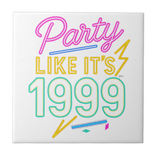 Party Like It’s 1999®™ – Neon-Spannung Fliese