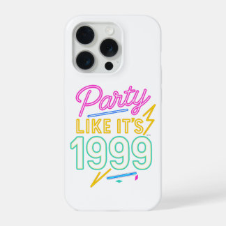 Party Like It’s 1999®™ – Neon Spannung iPhone 15 Pro Hülle