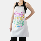 Party Like It’s 1999®™ – Neon-Spannung Schürze (InSitu)