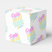 Party Like It’s 1999®™ – Neon Voltage Geschenkschachtel (Rückseite)