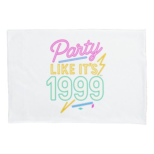 Party Like It’s 1999®™ – Neon Voltage Kissenbezug (Vorderseite)