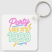 Party Like It’s 1999®™ – Neon Voltage Schlüsselanhänger (Rückseite)