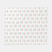 Party Like It’s 1999®™ – Neonspannung Fleecedecke (Vorderseite (Horizontal))