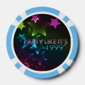 Party Like It's 1999® - Poker Chips - Design 11 (Rückseite)