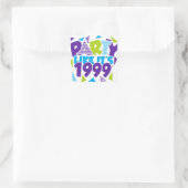 Party like it's 1999®™ Sticker - Design 01 (Tasche)