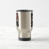 Party Like USA 1776 Funny Design Reisebecher (Mittel)