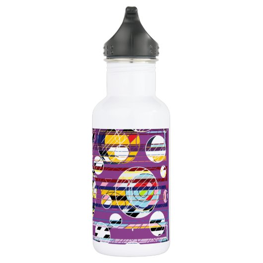 Party Lila Edelstahlflasche (Rechts)