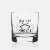 Party Liquor Glass Nashville Bar Pub Skyline Whiskyglas (Rückseite)