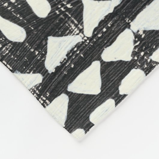 Party Llama - Portrait Fleecedecke (Ecke)