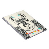 Party Llama - Portrait Notizblock (Rechte Seite)