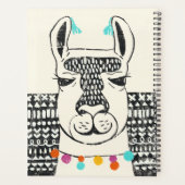 Party Llama - Portrait Planer (Rückseite)