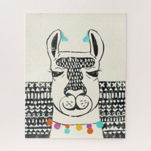 Party Llama - Portrait Puzzle