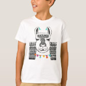 Party Llama - Portrait T-Shirt (Vorderseite)