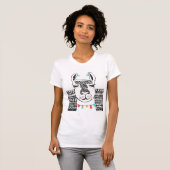 Party Llama - Portrait T-Shirt (Vorne ganz)