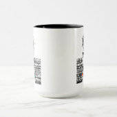 Party Llama - Portrait Tasse (Zentrum)