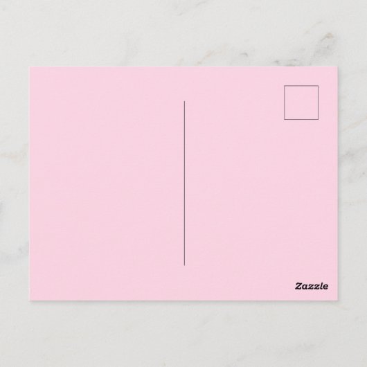 Party Llama Postkarte (Rückseite)