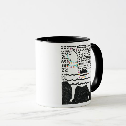 Party Llama Tasse (VorderseiteRechts)