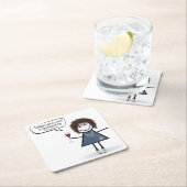 Party Locarno Rechteckiger Pappuntersetzer (Vor Ort)