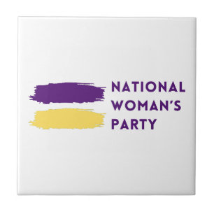 Party-Logo von National Women's 1916 Fliese