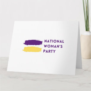 Party-Logo von National Women's 1916 Karte