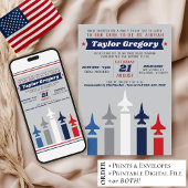 Party-Luftwaffengrundschulung - Militär Einladung