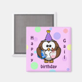 Party Magnet (Vorderseite/Rückseite)