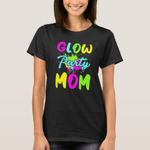 Party Mama Neonlicht Party Mütter Tag T-Shirt