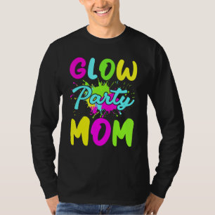 Party Mama Neonlicht Party Mütter Tag T-Shirt