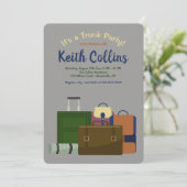 Party (männlich) Einladung (Stehend Vorderseite)