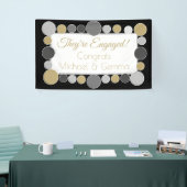 Party! Maßgeschneidertes Verlobung Banner!! Banner (Messeveranstaltung)