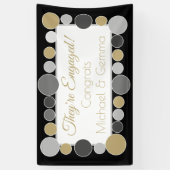 Party! Maßgeschneidertes Verlobung Banner!! Banner (Vertikal)