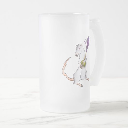 Party Mattglas Bierglas (VorderseiteRechts)